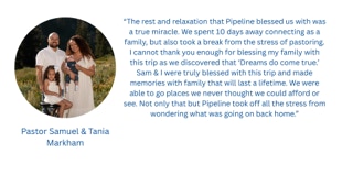 Pastor Sam and Tania Markham